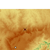 Nearby Forecast Locations - Jaguariaíva - Carte
