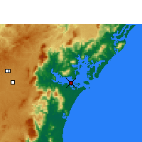 Nearby Forecast Locations - Paranaguá - Carte