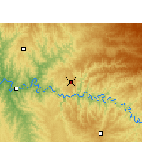 Nearby Forecast Locations - Chapecó - Carte