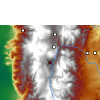 Nearby Forecast Locations - Riobamba - Carte