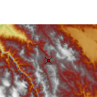Nearby Forecast Locations - Chachapoyas - Carte