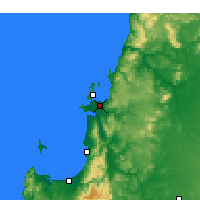 Nearby Forecast Locations - Concepción - Carte