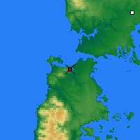 Nearby Forecast Locations - Ancud - Carte
