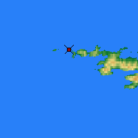 Nearby Forecast Locations - Île Bird - Carte