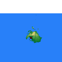 Nearby Forecast Locations - Port-Vila - Carte