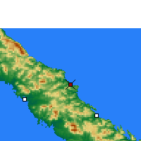 Nearby Forecast Locations - Poindimié - Carte