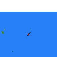 Nearby Forecast Locations - Ha'apai - Carte