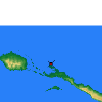 Nearby Forecast Locations - Kavieng - Carte