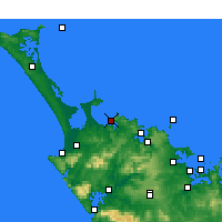 Nearby Forecast Locations - Mangōnui - Carte
