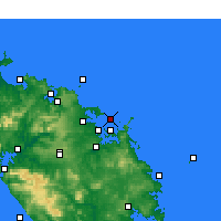 Nearby Forecast Locations - Baie des Îles - Carte