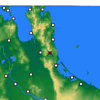 Nearby Forecast Locations - Waihi - Carte