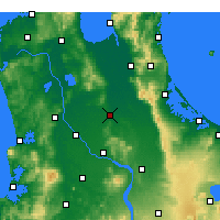 Nearby Forecast Locations - Morrinsville - Carte