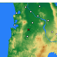 Nearby Forecast Locations - Otorohanga - Carte
