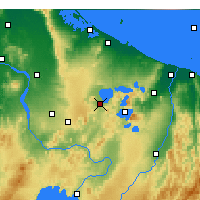 Nearby Forecast Locations - Rotorua - Carte