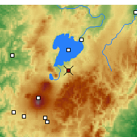 Nearby Forecast Locations - Tūrangi - Carte