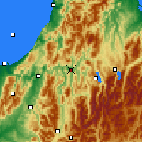 Nearby Forecast Locations - Murchison - Carte