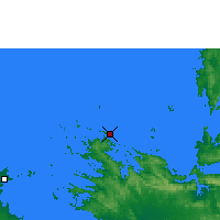 Nearby Forecast Locations - Koolan Insel - Carte