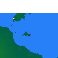 Nearby Forecast Locations - Sweers Island - Carte