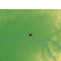 Nearby Forecast Locations - Goondiwindi - Carte