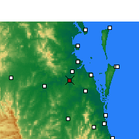 Nearby Forecast Locations - Archerfield - Carte