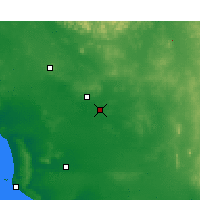 Nearby Forecast Locations - Kyancutta - Carte