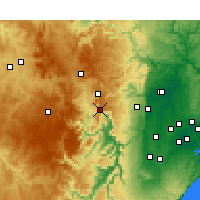 Nearby Forecast Locations - Katoomba - Carte