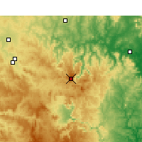 Nearby Forecast Locations - Nullo Mount. - Carte