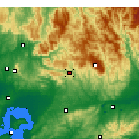 Nearby Forecast Locations - Noojee - Carte