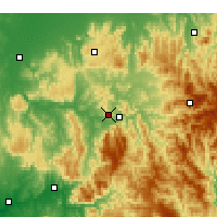 Nearby Forecast Locations - Eildon - Carte