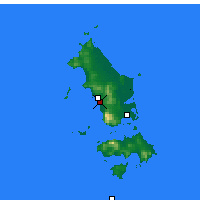 Nearby Forecast Locations - Whitemark - Carte