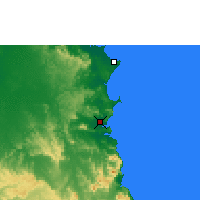 Nearby Forecast Locations - Cooktown - Carte