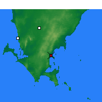 Nearby Forecast Locations - Port Lincoln - Carte