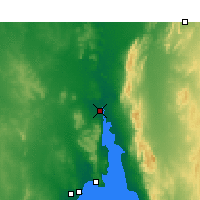 Nearby Forecast Locations - Port Augusta - Carte
