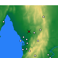 Nearby Forecast Locations - Roseworthy - Carte