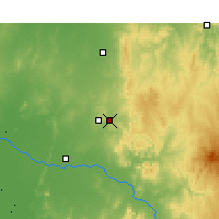 Nearby Forecast Locations - Parkes - Carte