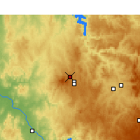 Nearby Forecast Locations - Orange - Carte