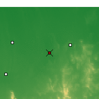 Nearby Forecast Locations - Donald - Carte