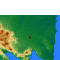 Nearby Forecast Locations - Bandar Lampung - Carte