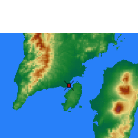 Nearby Forecast Locations - Iloílo - Carte