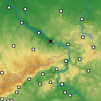 Nearby Forecast Locations - Pirna - Carte