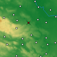 Nearby Forecast Locations - Aschersleben - Carte