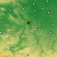 Nearby Forecast Locations - Naumbourg - Carte