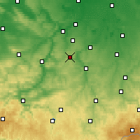 Nearby Forecast Locations - Eisenberg - Carte