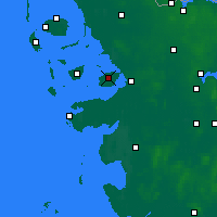 Nearby Forecast Locations - Nordstrand - Carte