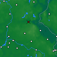Nearby Forecast Locations - Eberswalde - Carte