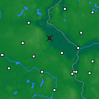 Nearby Forecast Locations - Bliesdorf - Carte