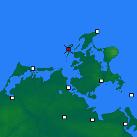 Nearby Forecast Locations - Hiddensee - Carte