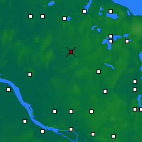 Nearby Forecast Locations - Neumünster - Carte