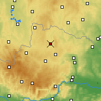 Nearby Forecast Locations - Waidhofen an der Thaya - Carte