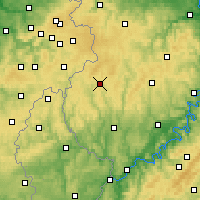 Nearby Forecast Locations - Prüm - Carte